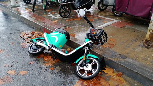 請把車子放好吧！