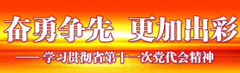 奮勇爭先，更加出彩——學(xué)習(xí)貫徹省第十一次黨代會(huì)精神